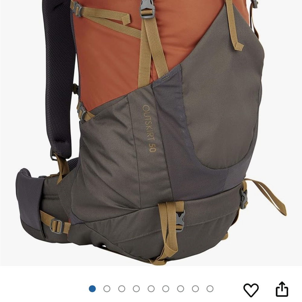COPY - Kelly Outskirt 50 backpack. Brand new